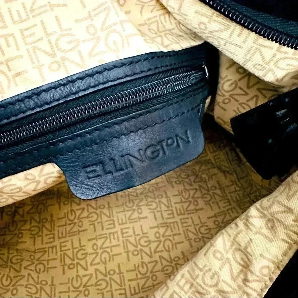 Ellington Leather Woven Large Hobo Bag - Picture 8 of 12